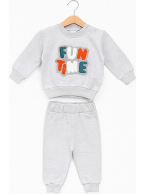 For My Baby Nakış Detaylı Erkek Bebek 2'li Takım