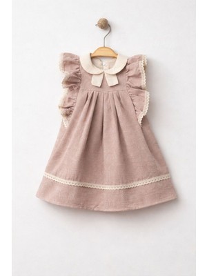 Baby Corner Bebe Yaka Kız Bebek Elbise