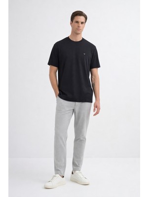 Cazador Erkek Modal Kumaş Basic Regular Fit 44105 Siyah