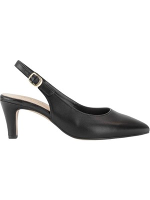 Gabor Geniş (G) Kalıp Kadın Arkası Açık Sivri Burun Topuklu Ayakkabı 81.590