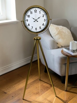 Hobilinka Gold Tripod Ayaklı Lüks Saat