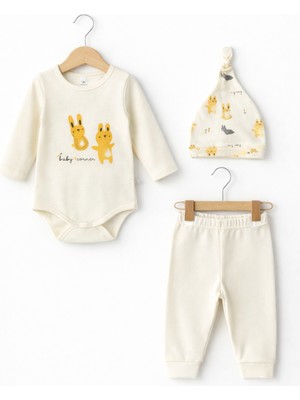 Baby Corner 3'lü Bebek Body Takım