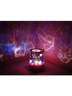 Balkan Grup Star Love Projeksiyonlu Gece Lambası