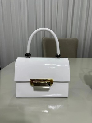 Ozbu Abiye Çanta - Zincir Askı Detaylı, Minimal Model - Rugan