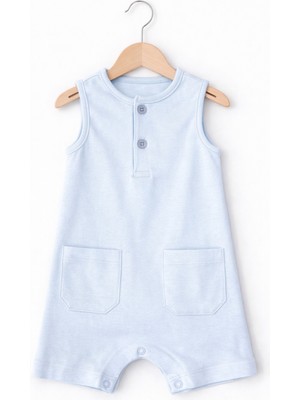 For My Baby Yazlık Cepli Bebek Tulum