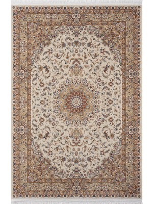 Royal Halı Jasmin IJ05A Akrilik Yumuşak Dokulu Etnik ve Geleneksel Motifli Üst Kalite Kalın Halı