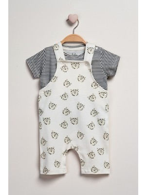 Baby Fou 2'li Bebek Kısa Tulum