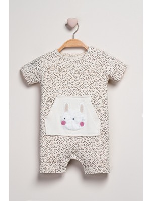 Baby Fou Kız Bebek Kısa Tulum