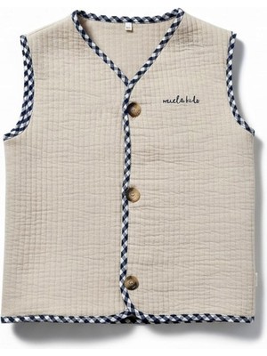 Miela Kids Let's Roll Kapitone Yelek Bej