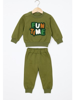 For My Baby Nakış Detaylı Erkek Bebek 2'li Takım