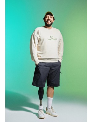 Socrates Dergi Love Game Supersoft Sweatshirt - Parşömen Bej