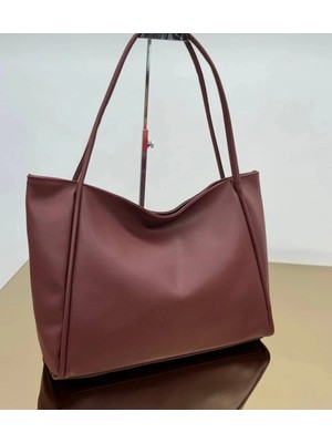 Büyük Boy Yumuşak Deri Çanta