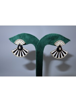 Ahu Gezek Mineli Gumus Küpe