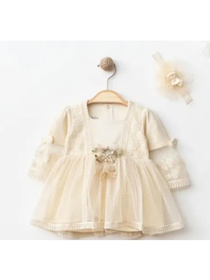 Işıl Baby Dantelli Kız Elbise Saç Bandı