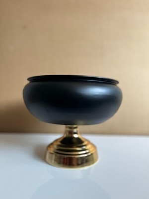 Metal Vazo Ayaklı Ufo