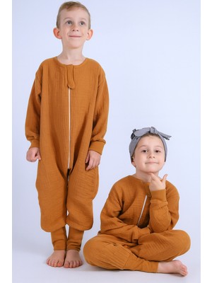 For My Baby 1 Tog Çocuk Uyku Tulumu Unisex Uzun Kollu Uyku Tulumu