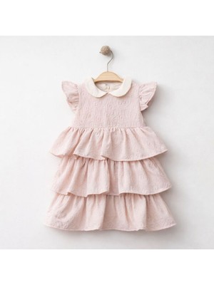 Baby Corner Fırfırlı Kız Bebek Elbise