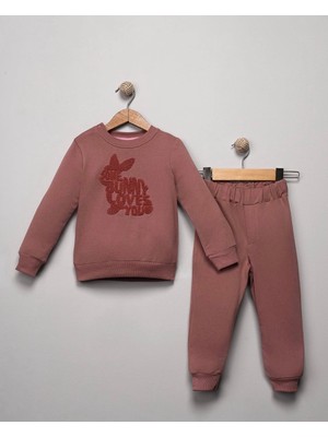 For My Baby Nakışlı Kız Bebek 2'lı Takım