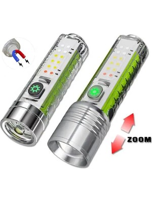 Balkan Grup 2023 Seri 8 Mod Şarjlı Yeni Nesil El Feneri WT-609