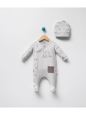 By Bubbles Toys Erkek Bebek Yandan Açmalı Tulum