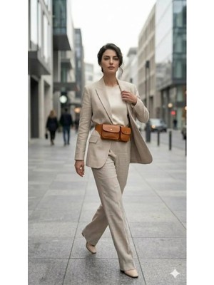 Fiori Kadın Suni Deri Bel Çantası