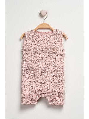 Baby Fou Kız Bebek Kısa Tulum