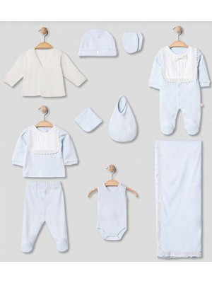 Pugi Baby Deluxe 10 Parça Bebek Hastane Çıkış Seti