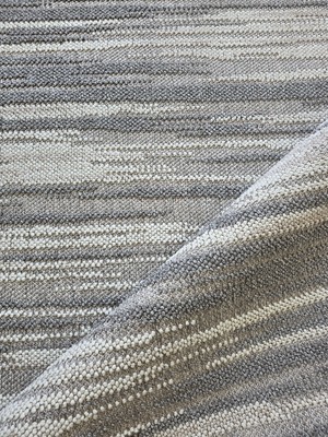 Badelya Home Monaco 0140 Krem Gri Iskandinav Sisal Bukle Yumuşak Özel Ölçü Salon Koridor Mutfak Halısı Yolluk