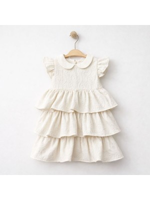 Baby Corner Fırfırlı Kız Bebek Elbise