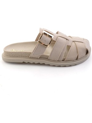 Bambi Bej  Kadın Terlik K04606021872