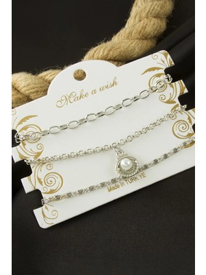 Lowell Home Ieg Istiridye Inci Zincir Bileklik 3 Adet LWLBJT-RSIEG327