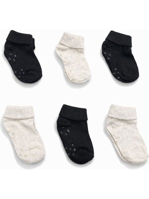 For My Baby 6'lı Bebek Kaydırmaz Tabanlı Çorap