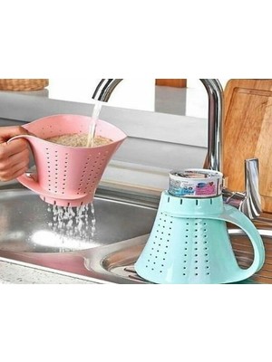 Balkan Grup Sürahi Şeklinde Pirinç Yıkama Süzgeci