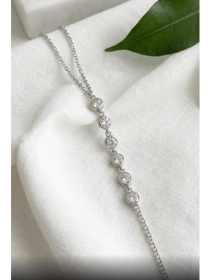 Generic 925 Ayar Gümüş Zirkon Taşlı ve Otantik Detay Şahmeran Kadın Bileklik- Şık Tasarım (Küre Model)