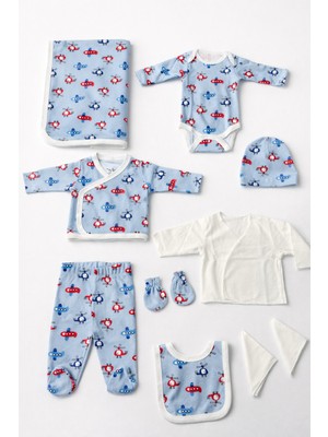 For My Baby 10'lu Bebek Hastane Çıkışı Zıbın Seti