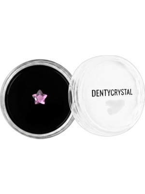 Generic Dentycrystal Diş Pırlantası Tekli Yıldız Fushia Pembe (Avusturya Kristallerinden Oluşturulmuş Tekli Set )
