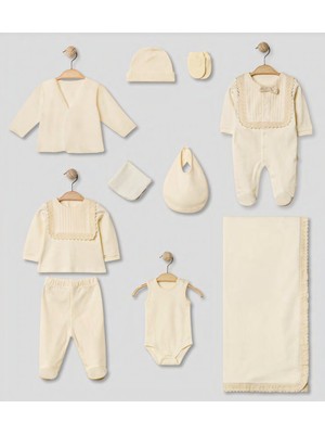 Pugi Baby Deluxe 10 Parça Bebek Hastane Çıkış Seti