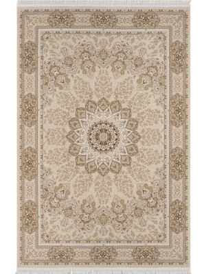 Royal Halı Jasmin IJ03A Akrilik Yumuşak Dokulu Etnik ve Geleneksel Motifli Üst Kalite Kalın Halı