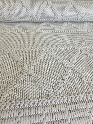 Badelya Home Monaco 0219A Krem Iskandinav Sisal Bukle Yumuşak Özel Ölçü Salon Koridor Mutfak Halısı Yolluk