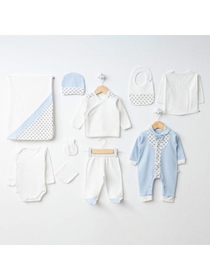 For My Baby 10'lu Bebek Hastane Çıkışı Zıbın Seti