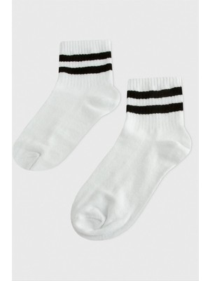 Çizgili Kolej Çorap 8*28