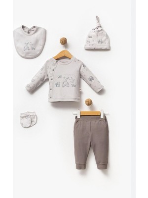 By Bubbles Toys Erkek Bebek 5'li Hastane Çıkış Seti