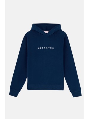 Socrates Dergi Socrates Supersoft Hoodie - Lacivert