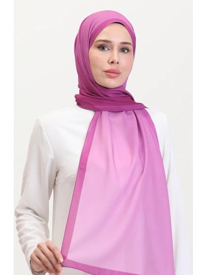Dijital Şifon Şal 70262-01 Fuşya