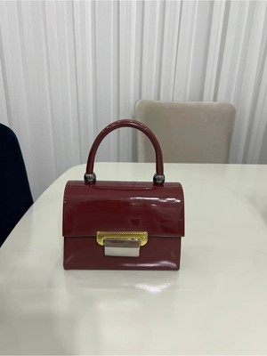 Ozbu Abiye Çanta - Zincir Askı Detaylı, Minimal Model - Rugan