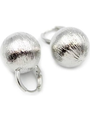 Top Küpe - Gümüş