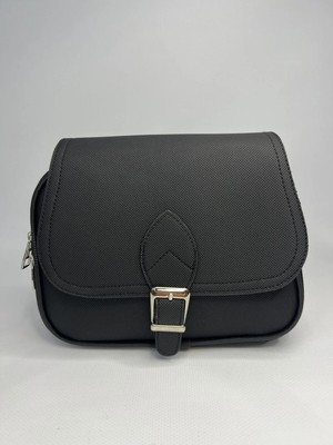 Modern Çift Fermuarlı 3 Bölmeli Omuz Çanta