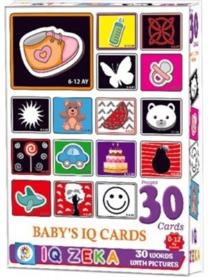 Feyza Design Baby Iq 30 Zeka Kartları - Eğitici ve Geliştirici Oyun