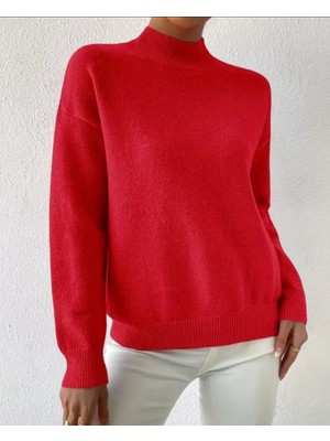 Etiler Collection Kadın Uzun Kollu Balıkçı Yaka Triko Bluz