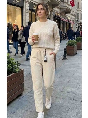 Perinin Dolabı Kadın Kadıfe Pantolon